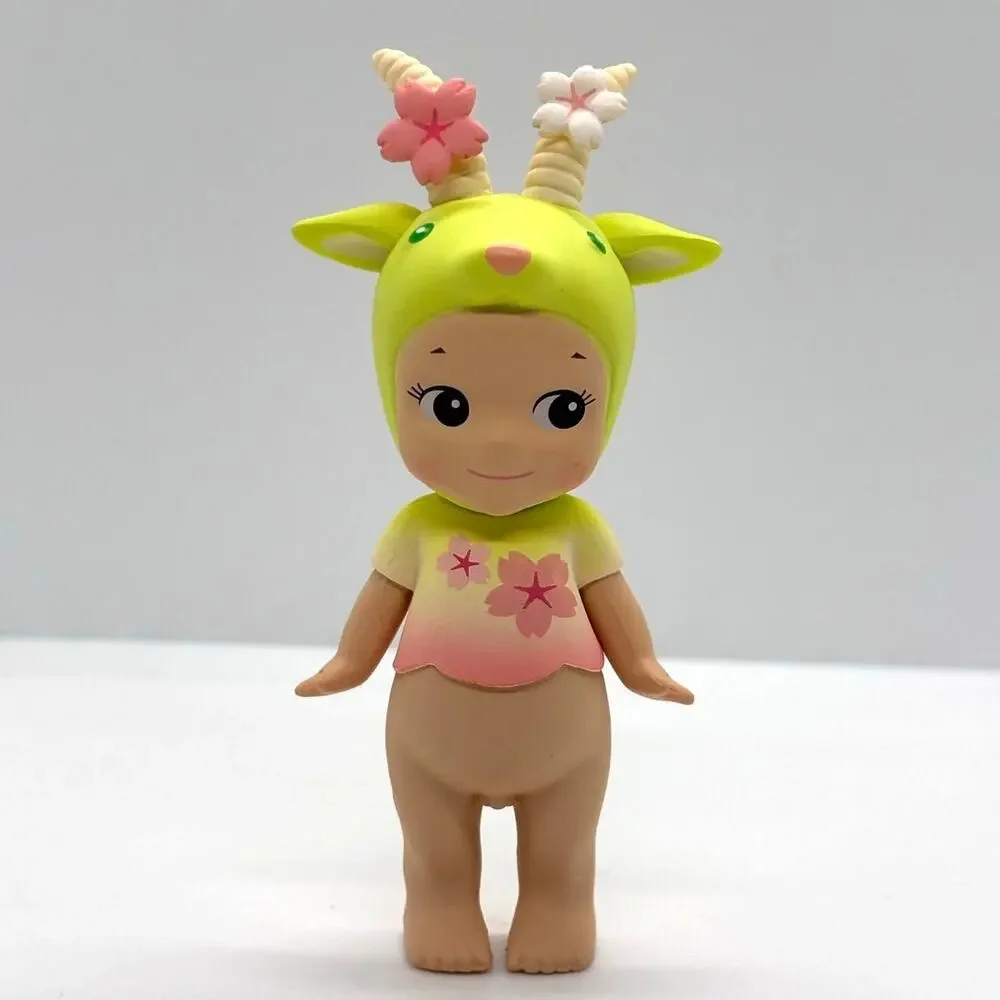 New Kewpie/Angel Mini Figure, in Spring Cherry Goat Costume, Open Blind Box